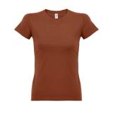 Футболка женская IMPERIAL WOMEN, терракотовый_S, 100% хлопок, 190 г/м2