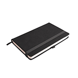 Ежедневник недатированный Starry , А5, черный, кремовый блок