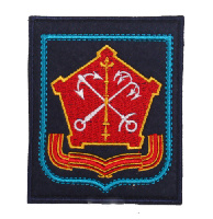 Шеврон Западный военный округ, 8,5х10 см