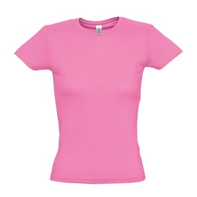 Футболка &quot;Miss&quot;, розовый_XL, 100% х/б, 150 г/м2