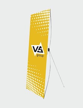 X-BANNER (паук) стенд Эконом размер 110х220 (без полотна)